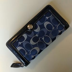 Coach Wallet Blue
